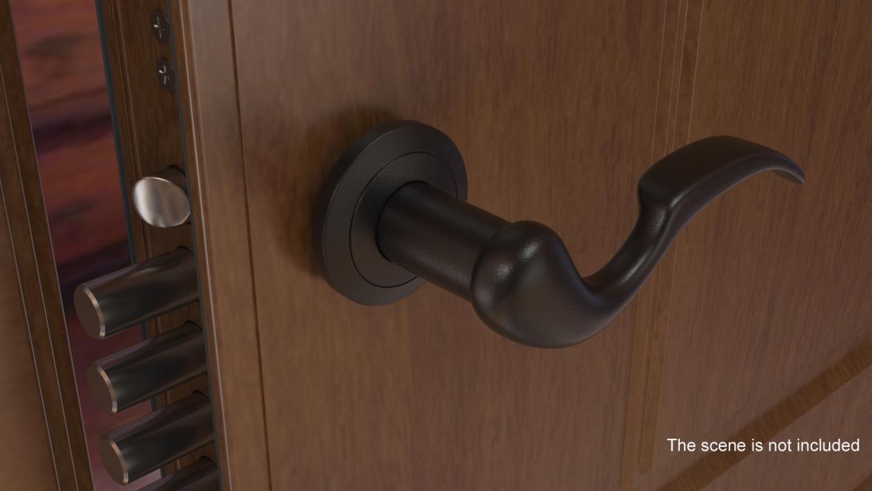 3D model Door Handles Collection 3