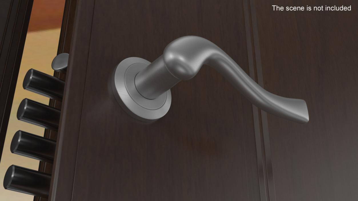 3D model Door Handles Collection 3