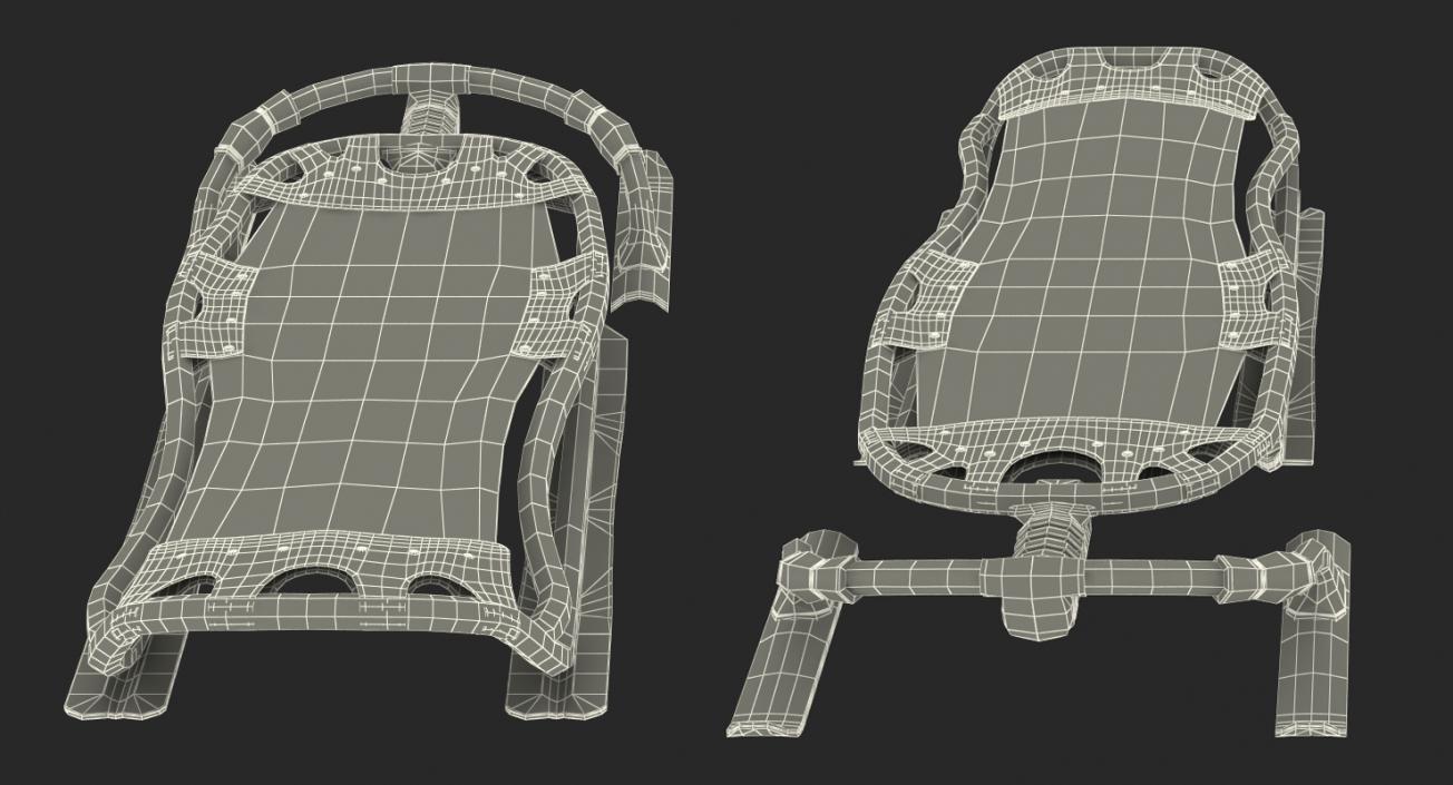 3D model Lying Snow Sled