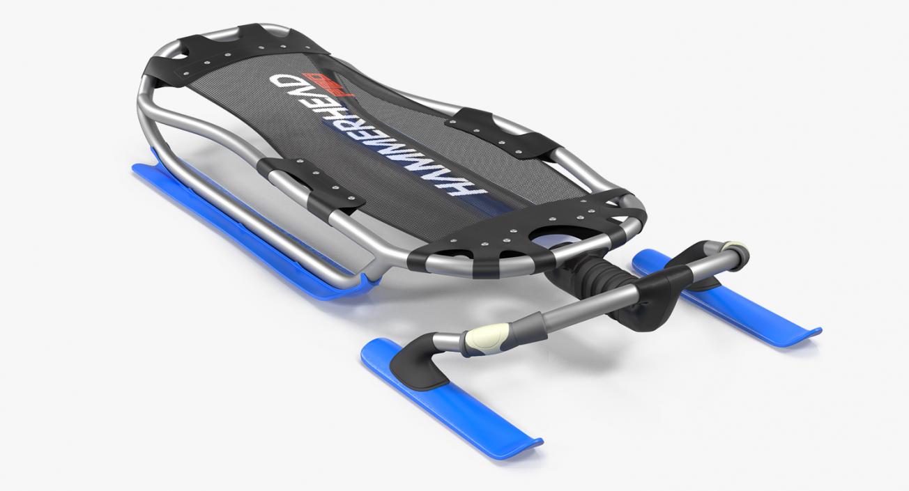 3D model Lying Snow Sled