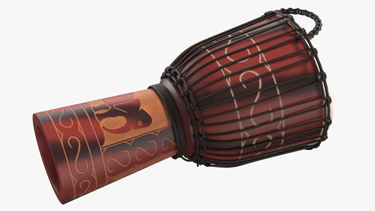 3D model Sawtooth Harmony Series Hand Djembe