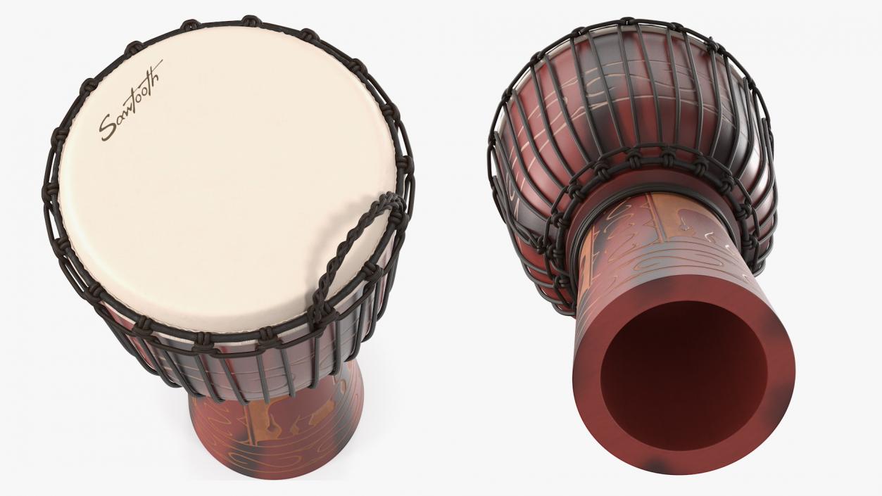 3D model Sawtooth Harmony Series Hand Djembe