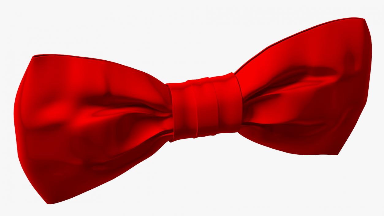 Red Bow Tie(1) 3D model