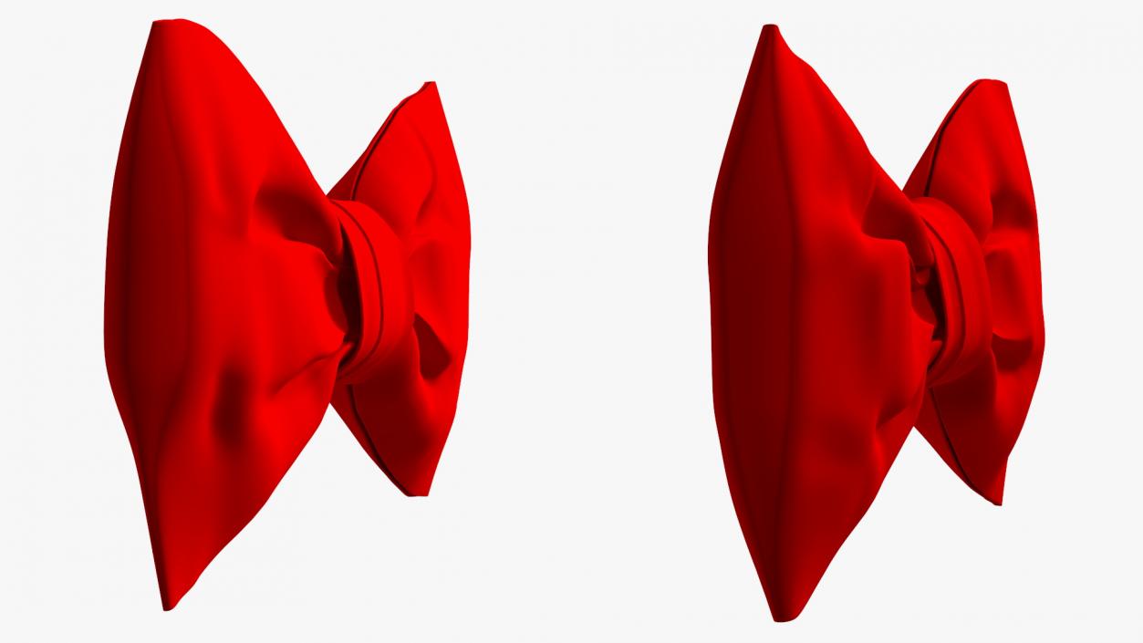 Red Bow Tie(1) 3D model