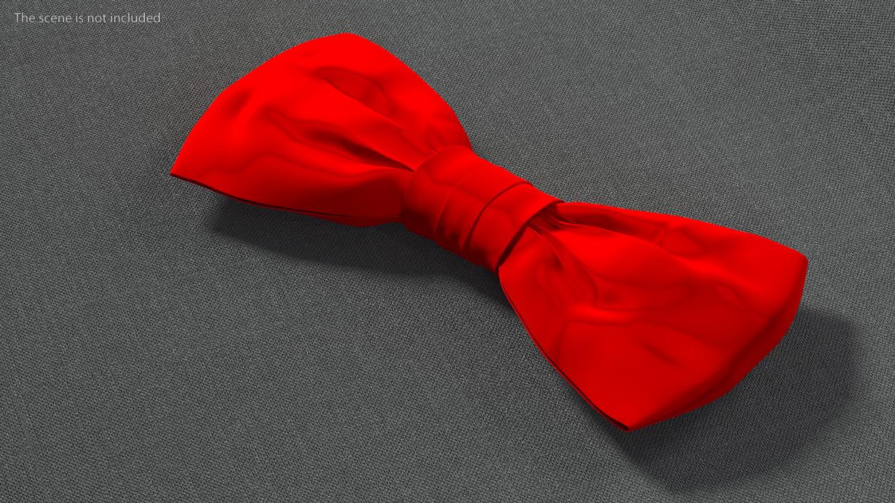 Red Bow Tie(1) 3D model