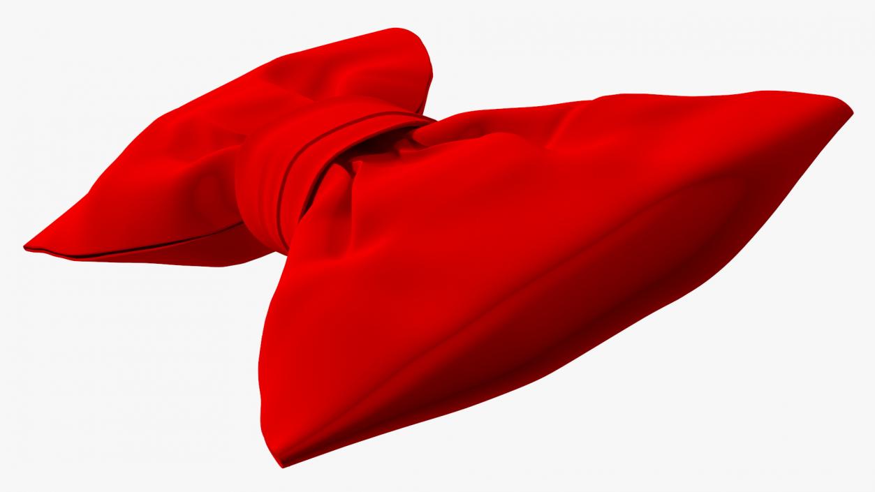 Red Bow Tie(1) 3D model