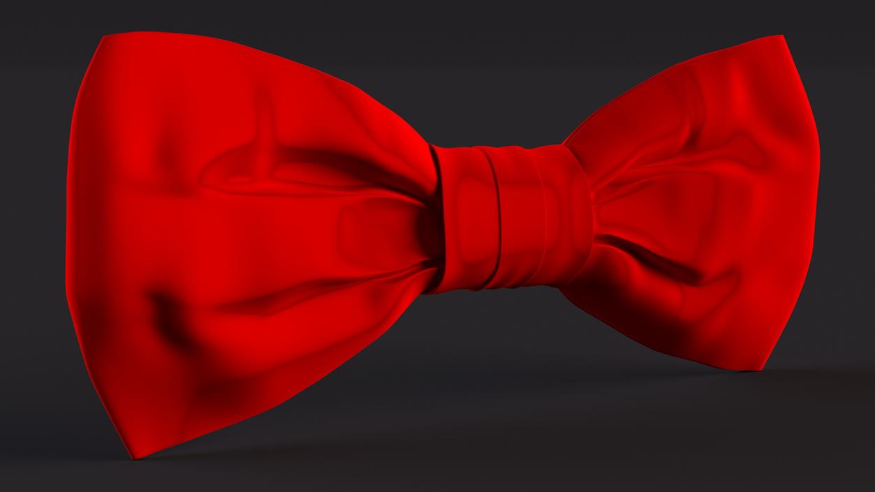 Red Bow Tie(1) 3D model