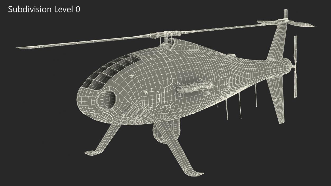 Schiebel Camcopter S100 UAV MOAS 3D