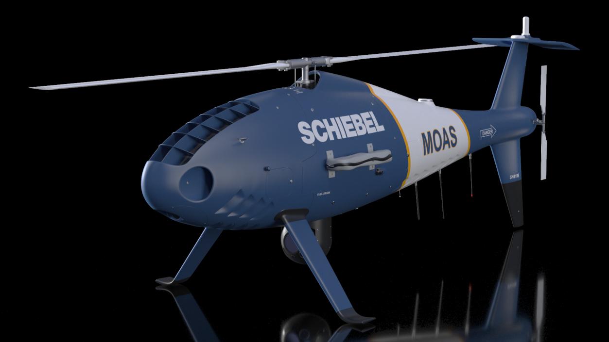 Schiebel Camcopter S100 UAV MOAS 3D