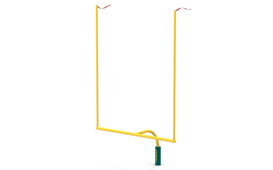 3D American Football Goal Posts model