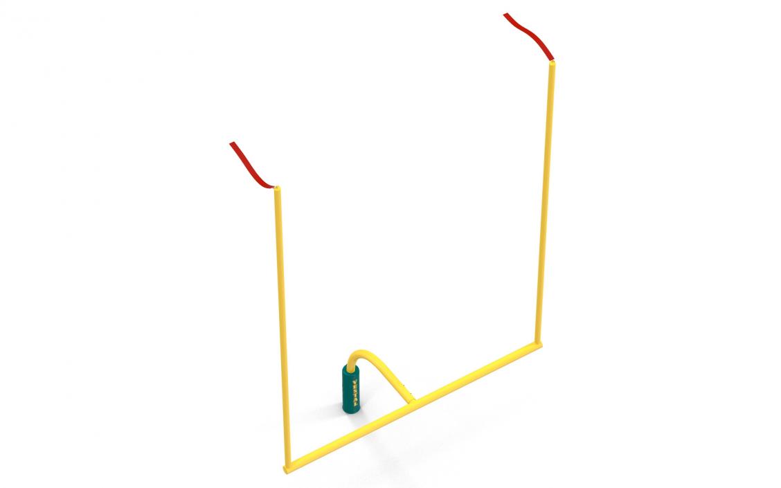 3D American Football Goal Posts model