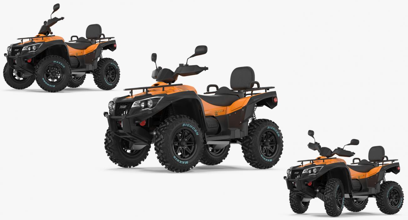 3D model Quad Bike TGB 1000 2016 Rigged