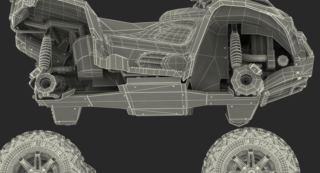 3D model Quad Bike TGB 1000 2016 Rigged