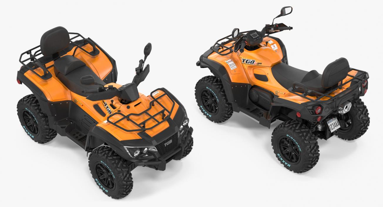 3D model Quad Bike TGB 1000 2016 Rigged