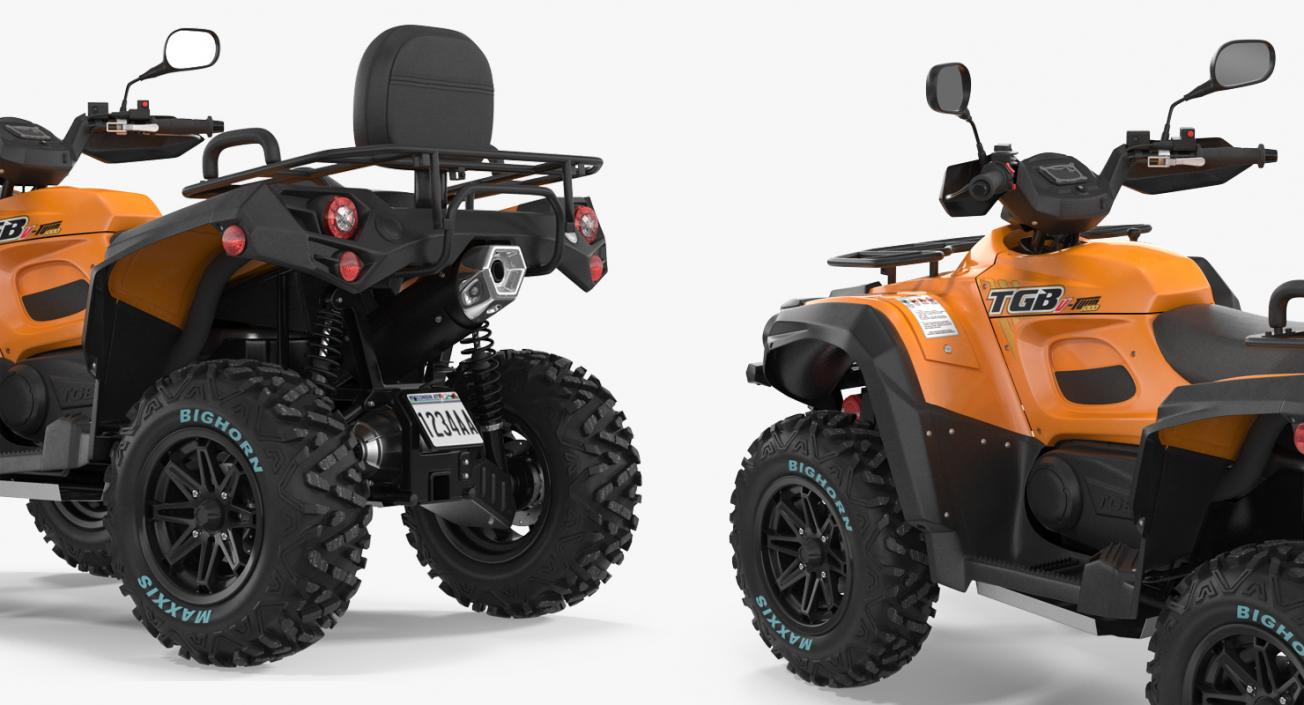 3D model Quad Bike TGB 1000 2016 Rigged