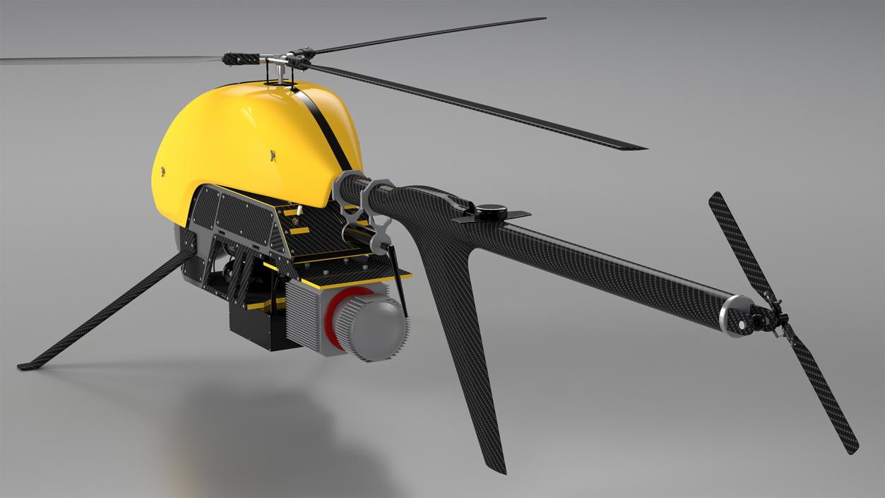 UAV Drone Rigged Collection 3D