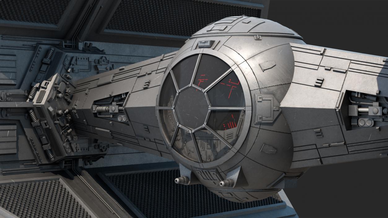 3D model Star Wars Tie Fighter Advanced