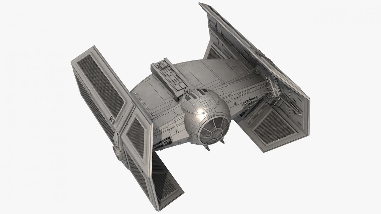 3D model Star Wars Tie Fighter Advanced