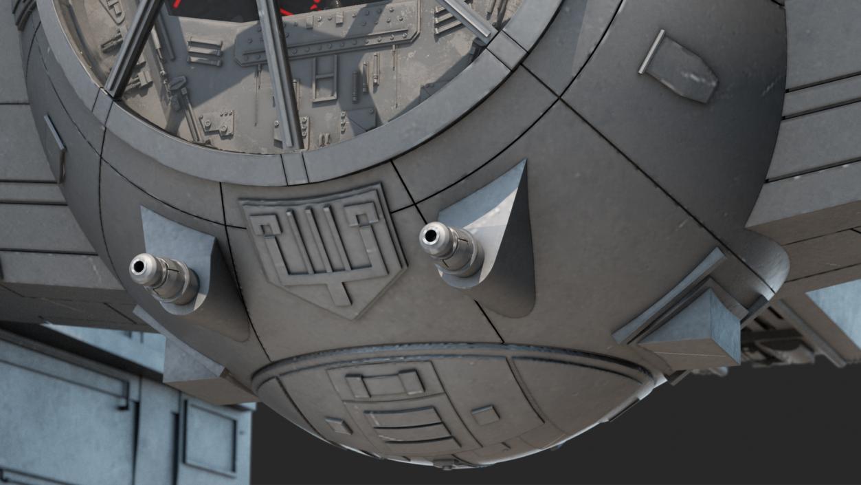 3D model Star Wars Tie Fighter Advanced