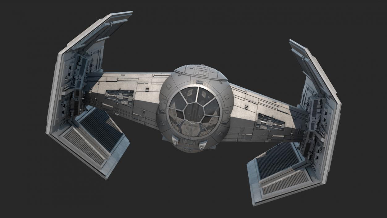 3D model Star Wars Tie Fighter Advanced