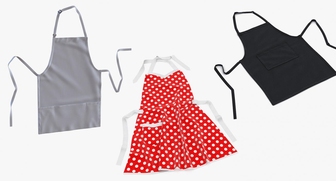 Aprons 3D Models Collection 3D