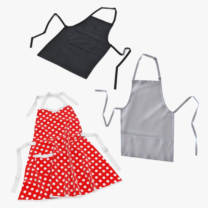 Aprons 3D Models Collection 3D