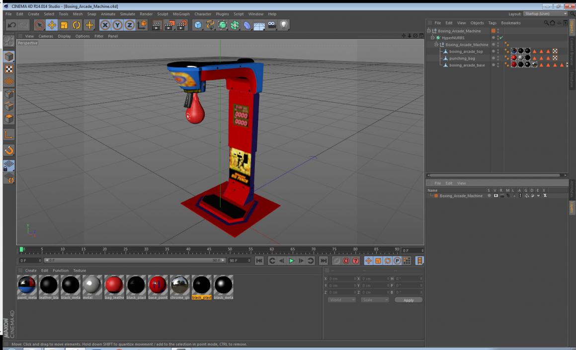 3D Boxing Arcade Machine