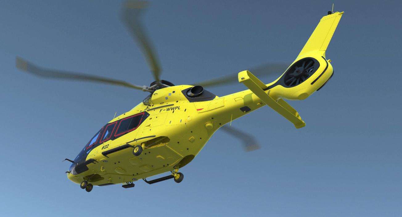 3D Airbus H160