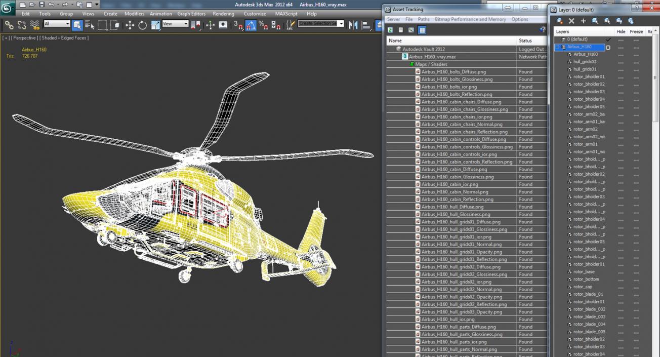 3D Airbus H160