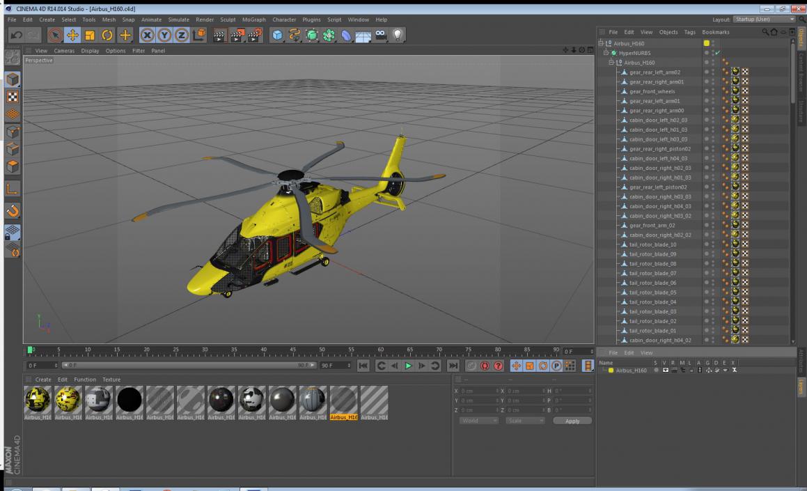 3D Airbus H160