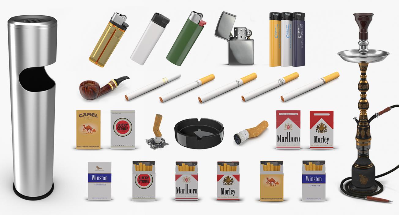 3D model Smoking Collection 3