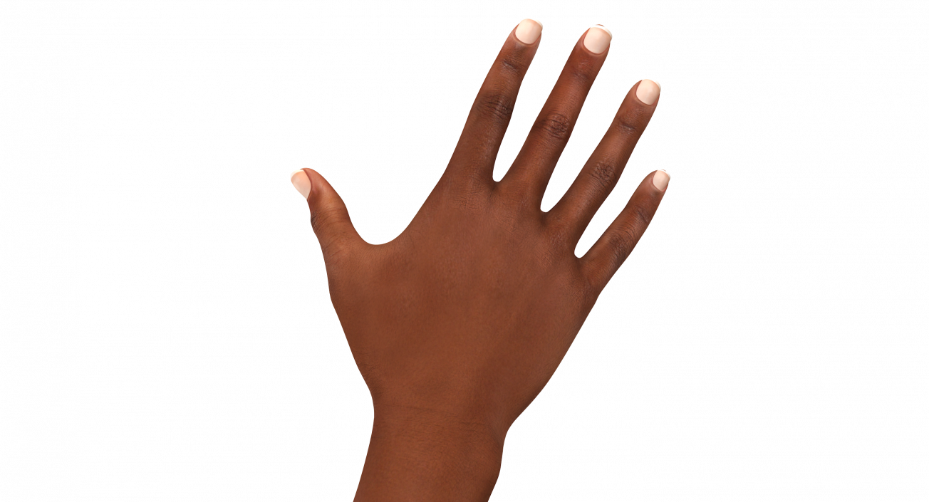 Asian/ Americas Female Hand Rigged 3D model