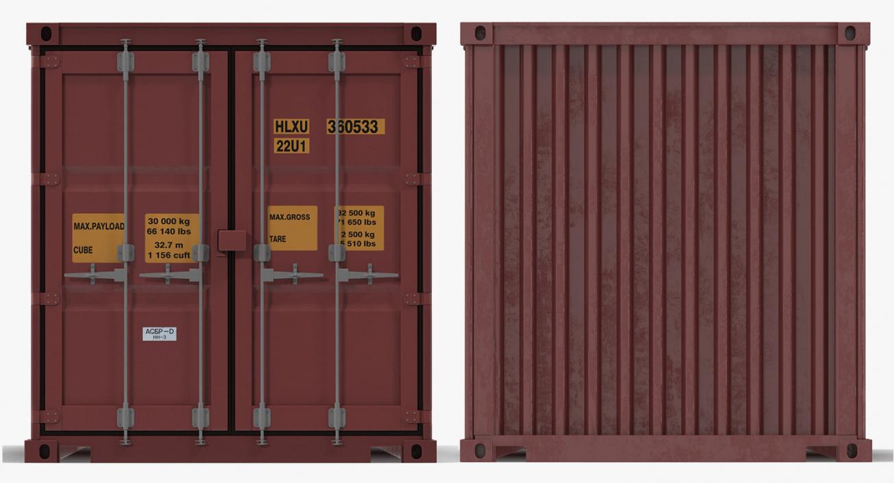 Equipment for Containers 3D Models Collection 3 3D