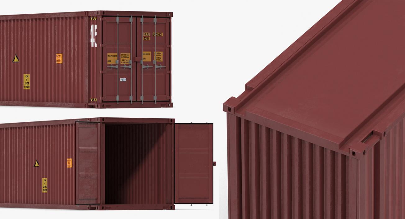 Equipment for Containers 3D Models Collection 3 3D