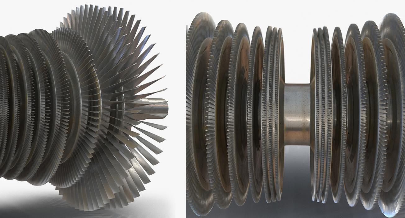 3D Turbines Collection 3