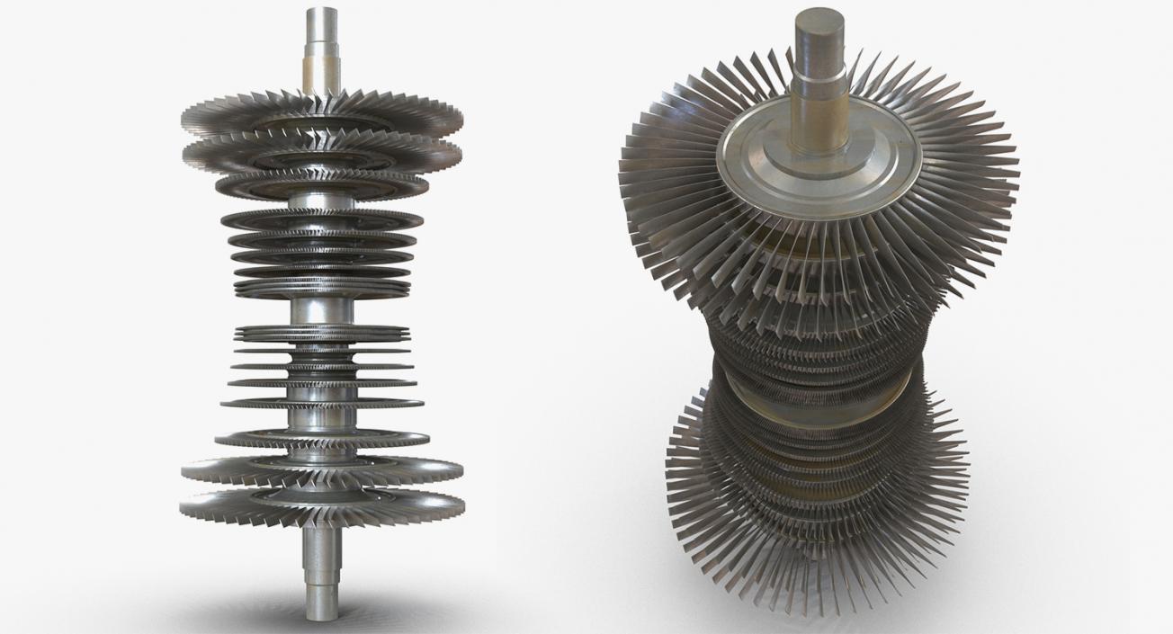 3D Turbines Collection 3