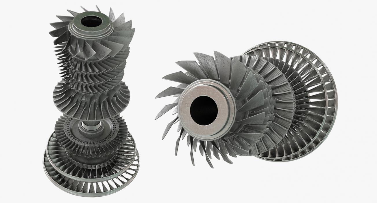 3D Turbines Collection 3