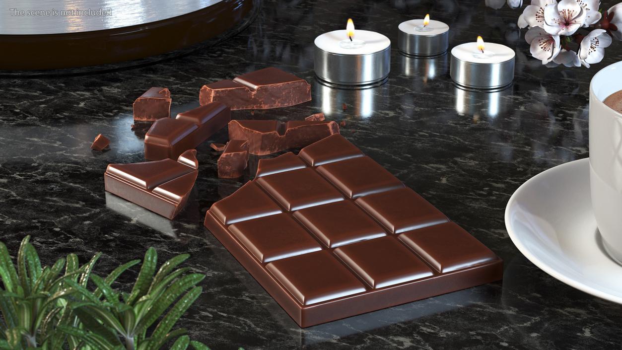 Chocolate Bars Collection 2 3D