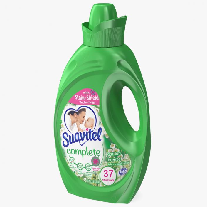 Suavitel Garden Breeze Liquid Fabric Softener Medium 3D