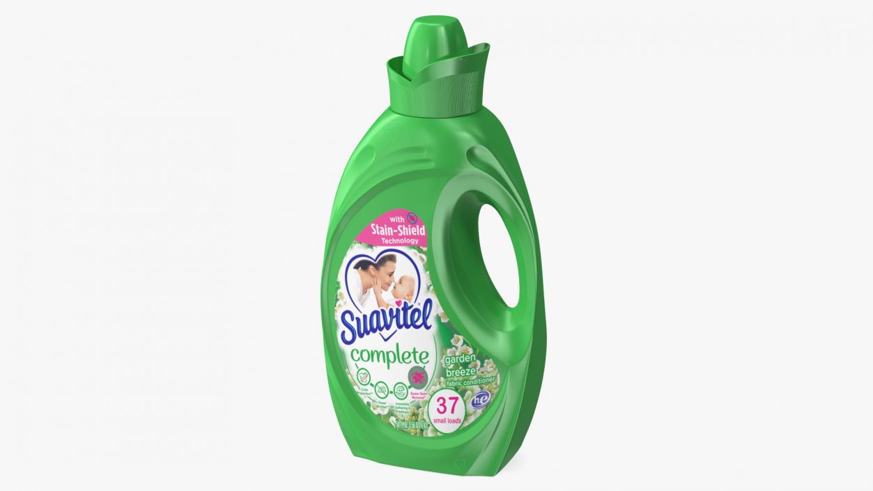 Suavitel Garden Breeze Liquid Fabric Softener Medium 3D