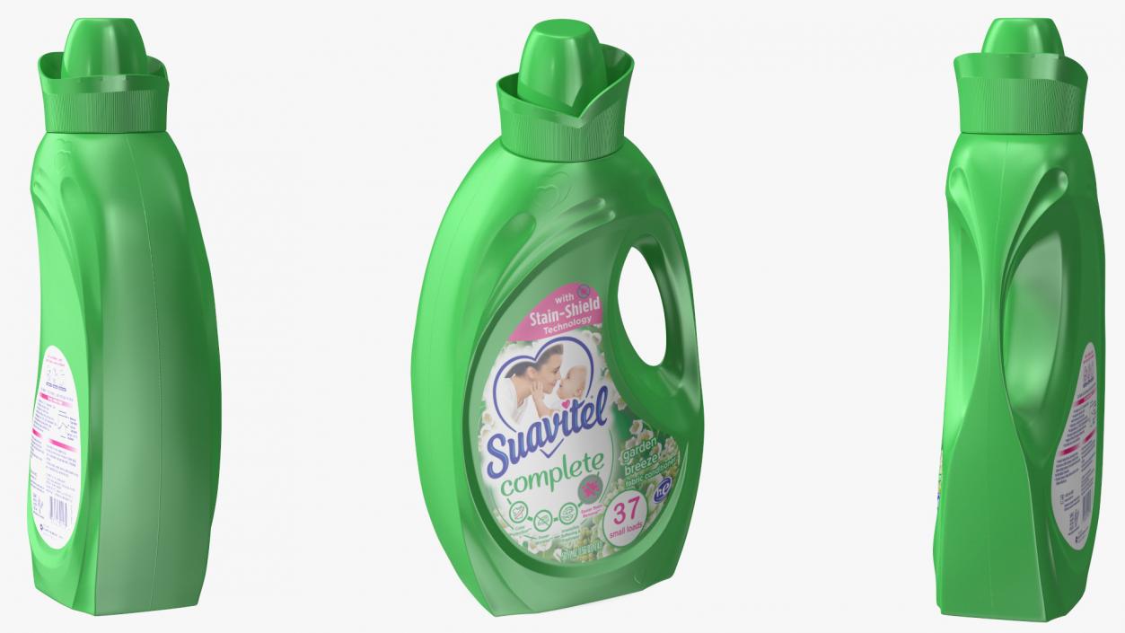 Suavitel Garden Breeze Liquid Fabric Softener Medium 3D