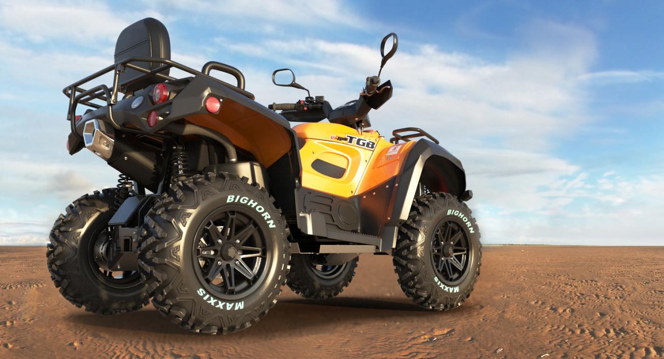 3D Quad Bike TGB 1000 2016 model