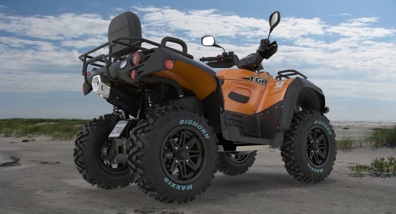 3D Quad Bike TGB 1000 2016 model