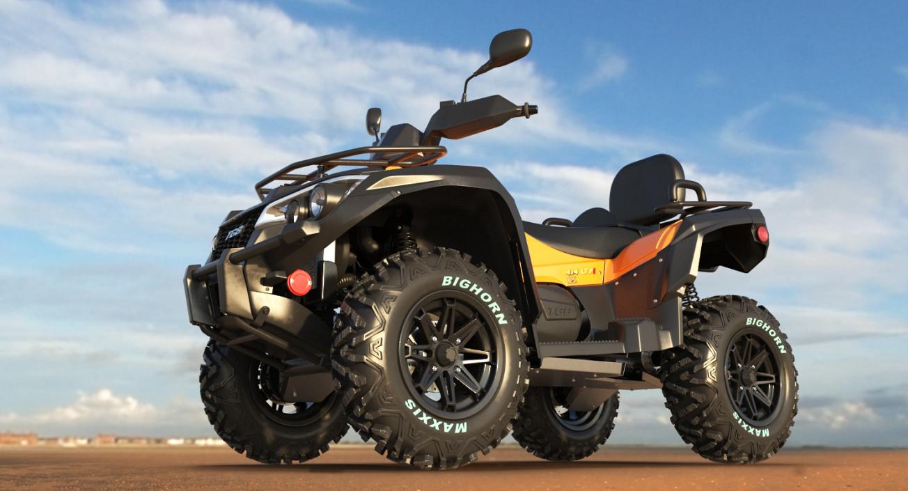 3D Quad Bike TGB 1000 2016 model