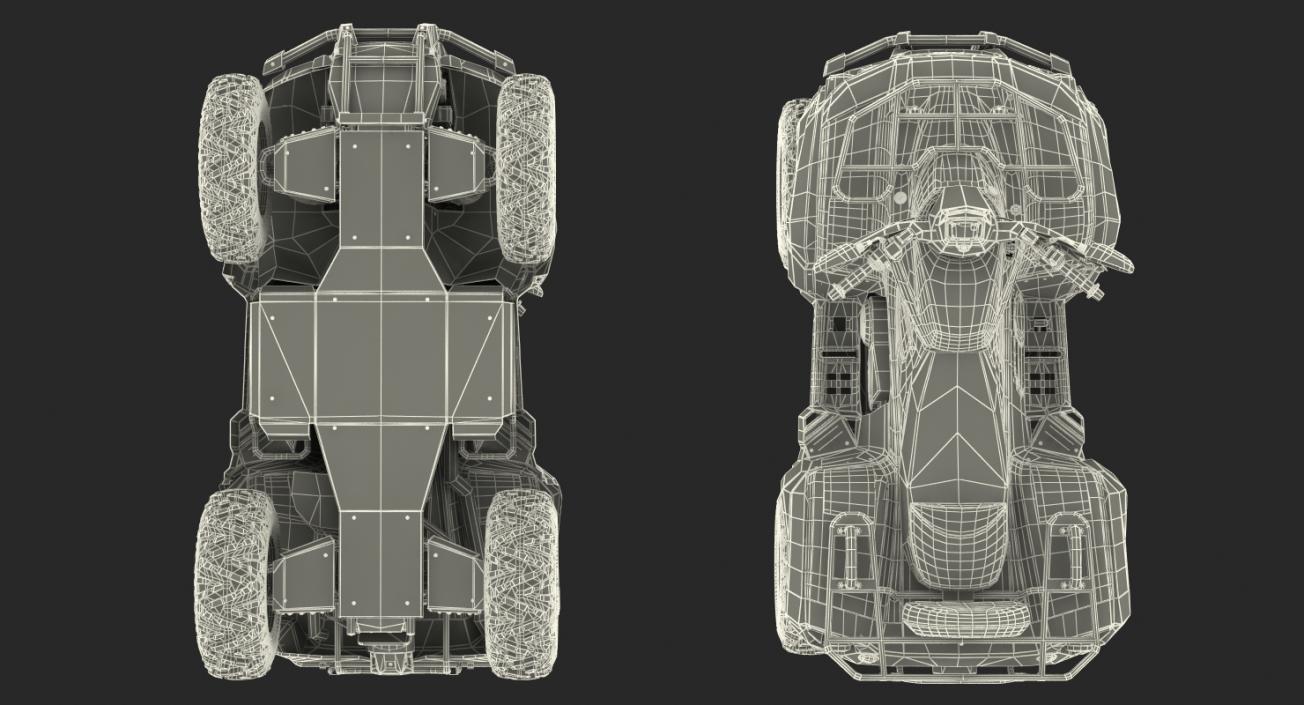 3D Quad Bike TGB 1000 2016 model