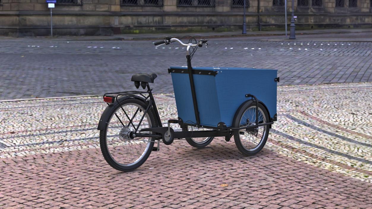 3D model Cargo Bike