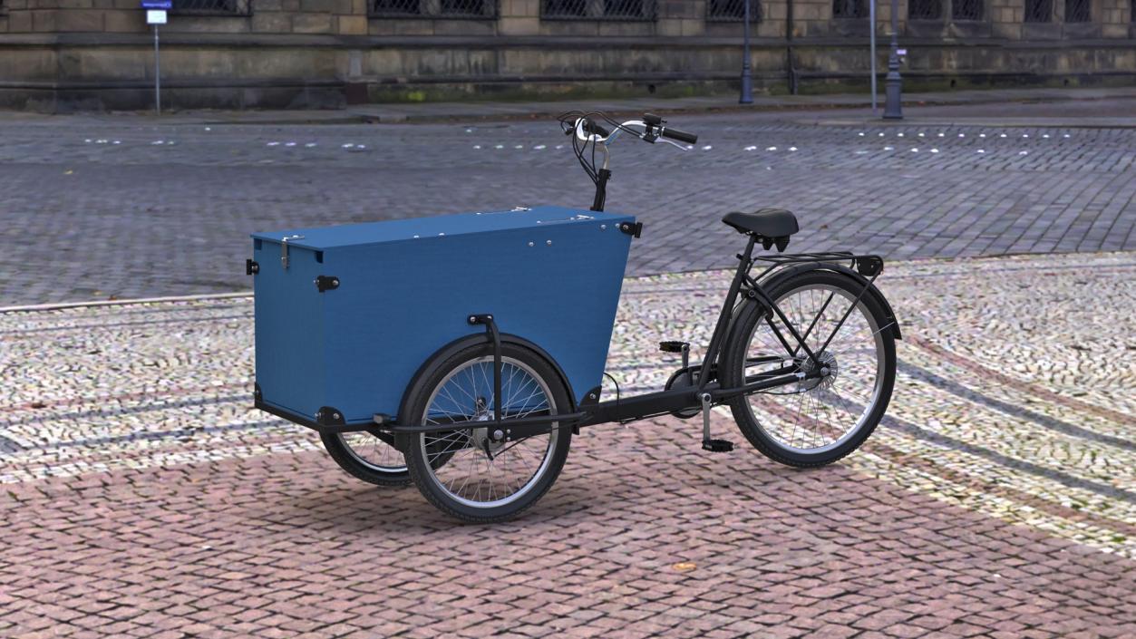 3D model Cargo Bike