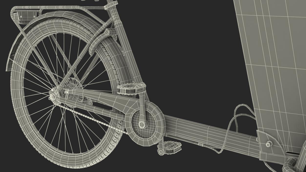 3D model Cargo Bike