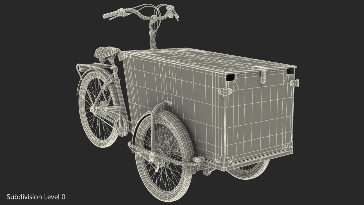 3D model Cargo Bike