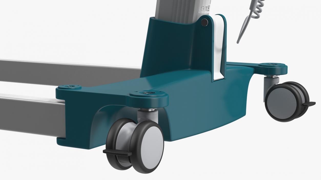 3D model Patient Lift with Leg Holder Rigged